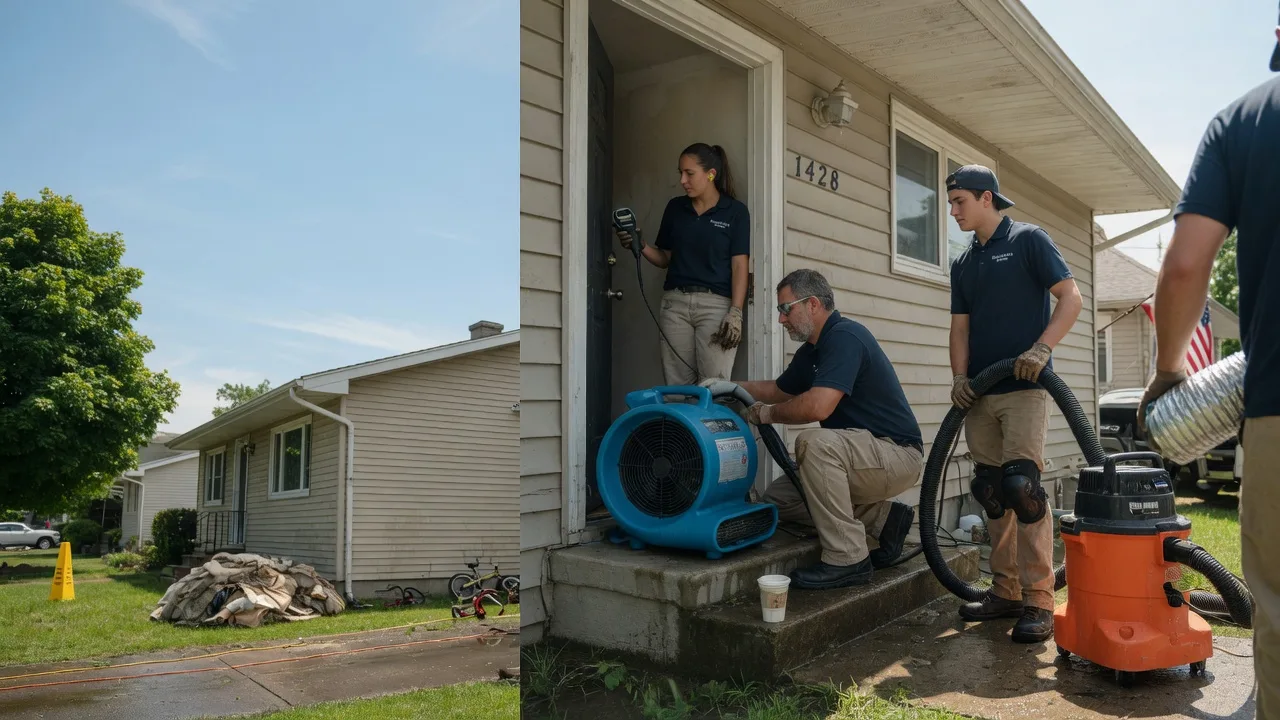 Water Damage Restoration in Pawnee, IL near me